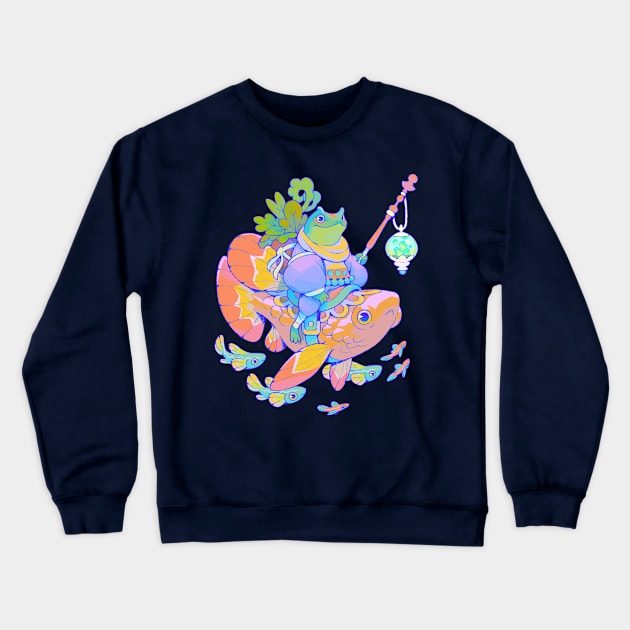 The Kelp Collector Crewneck Sweatshirt by Requinoesis